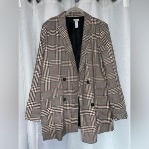 Plaid Blazer